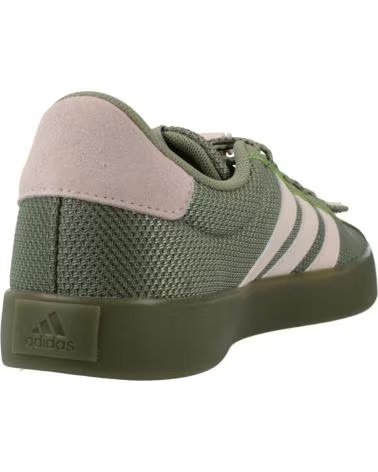 ADIDAS ZAPATILLAS ZAPATILLAS VL COURT 3 0 VERDE ROSA MUJER EN VERDE PARA MUJER