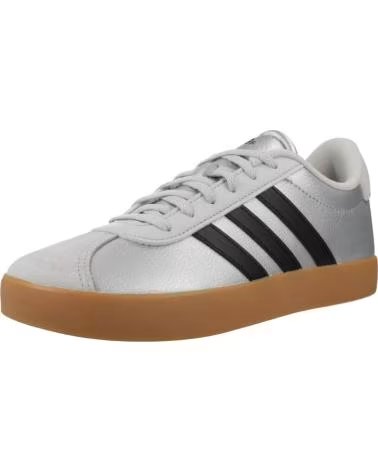SCARPE DA GINNASTICA ADIDAS VL COURT 30 K GRIGIO ARGENTO SILVER