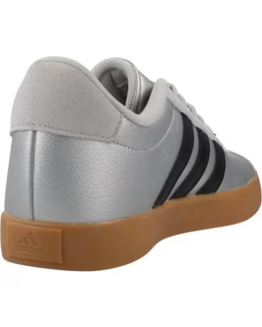 SCARPE DA GINNASTICA ADIDAS VL COURT 30 K GRIGIO ARGENTO SILVER