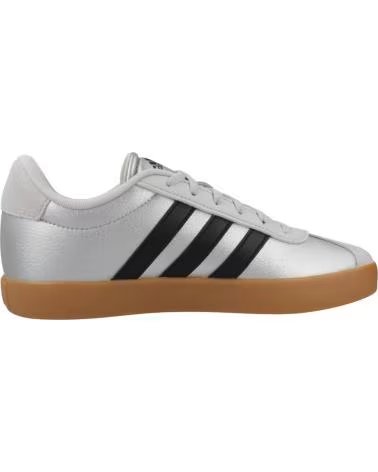 SCARPE DA GINNASTICA ADIDAS VL COURT 30 K GRIGIO ARGENTO SILVER