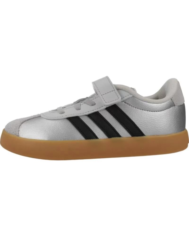 ADIDAS VL COURT 30 EL C KINDERSCHUHE, SILBER SILVER