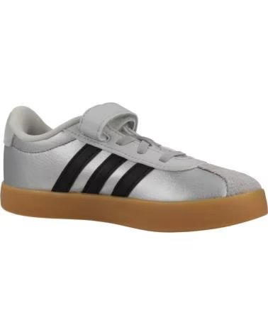 ADIDAS VL COURT 30 EL C KINDERSCHUHE, SILBER SILVER