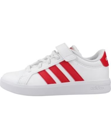 ADIDAS ZAPATILLAS GRAND COURT 3 0 EN BLANCO PARA NINOS UNISEX FTWWHT-PURRUB-PURRUB