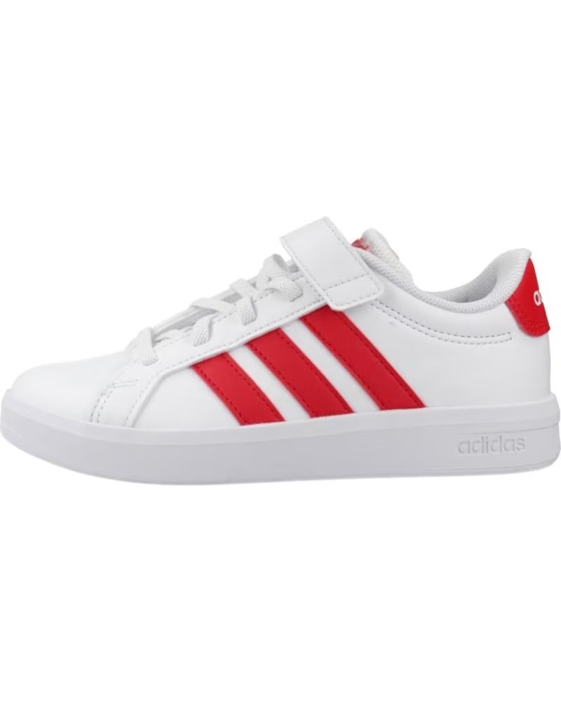 ADIDAS ZAPATILLAS GRAND COURT 3 0 EN BLANCO PARA NINOS UNISEX FTWWHT-PURRUB-PURRUB