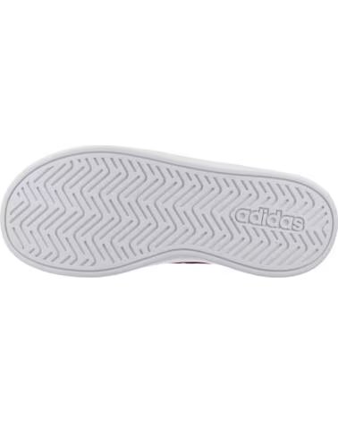 ADIDAS ZAPATILLAS GRAND COURT 3 0 EN BLANCO PARA NINOS UNISEX FTWWHT-PURRUB-PURRUB