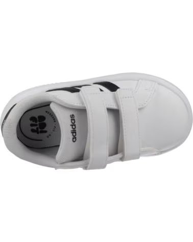 ADIDAS ZAPATILLAS ZAPATILLAS GRAND COURT 3 0 BLANCO NEGRO EN BLANCO PARA UNISEX BEBE
