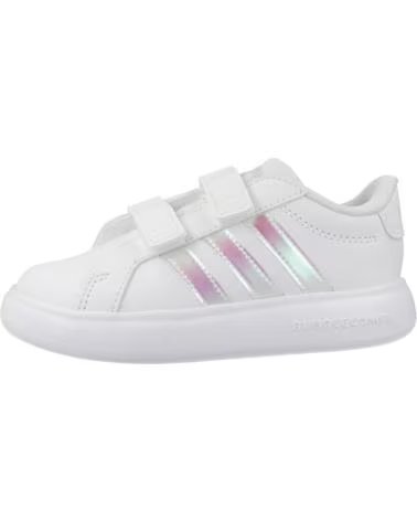 ADIDAS GRAND COURT 30 BUBBLE CF I SNEAKER WEISS WHITE