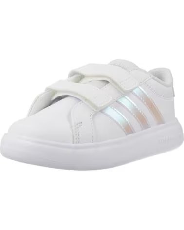 ADIDAS GRAND COURT 30 BUBBLE CF I SNEAKER WEISS WHITE
