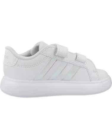 ADIDAS GRAND COURT 30 BUBBLE CF I SNEAKER WEISS WHITE