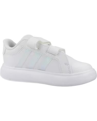 ADIDAS GRAND COURT 30 BUBBLE CF I SNEAKER WEISS WHITE