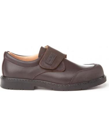 Scarpe per Bambino ANGELITOS ESCOLAR PIEL 452 CHOCOLATE
