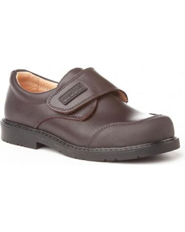 Scarpe per Bambino ANGELITOS ESCOLAR PIEL 452 CHOCOLATE