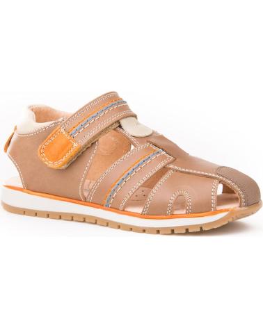 Sandali per Bambino ANGELITOS SANDALIA PIEL 448 TAUPE