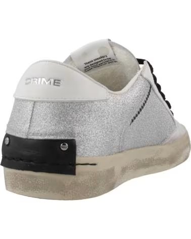 CRIME LONDON ZAPATILLAS MUJER DISTRESSED 28684 PLATA SILVER