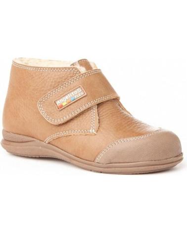 Botines de Niño ANGELITOS PISAKAKA PIEL 410 TAUPE