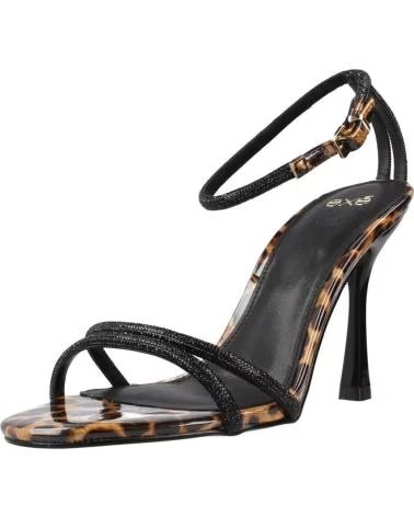 EXE SANDALIAS DE FIESTA MUJER EXE MODELO SILVER COLOR ANIMAL PRI LEPRD