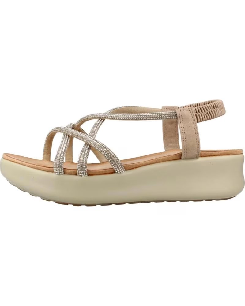 SANDALI DA DONNA EXE BZX33170 006 BEIGE STRSBG