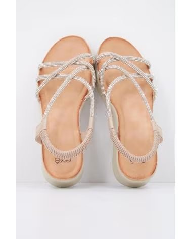 SANDALI DA DONNA EXE BZX33170 006 BEIGE STRSBG