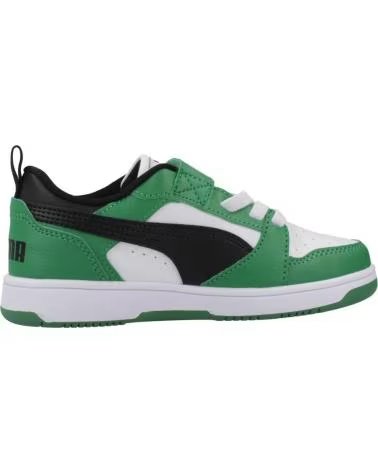 PUMA ZAPATILLAS NINO MODELO REBOUND V6 LO COLOR VERDE WHTGRN