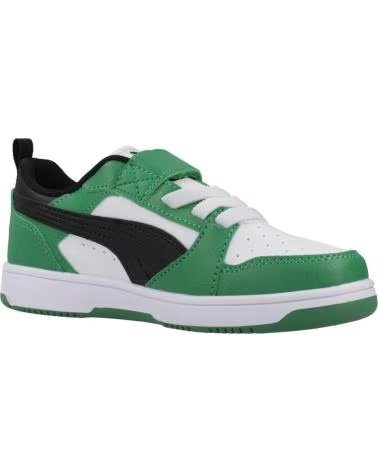 PUMA ZAPATILLAS NINO MODELO REBOUND V6 LO COLOR VERDE WHTGRN