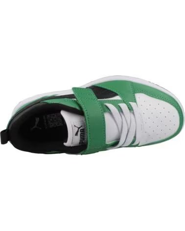 PUMA ZAPATILLAS NINO MODELO REBOUND V6 LO COLOR VERDE WHTGRN