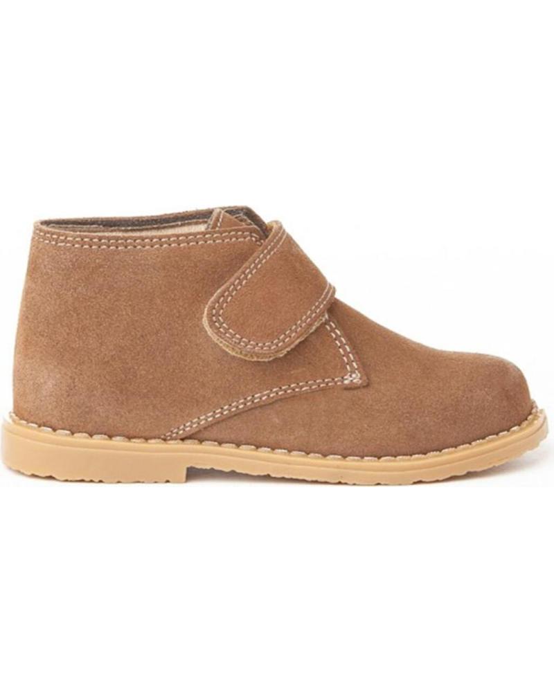 Botines de Niña y Niño ANGELITOS BOTIN PIEL 402 TAUPE