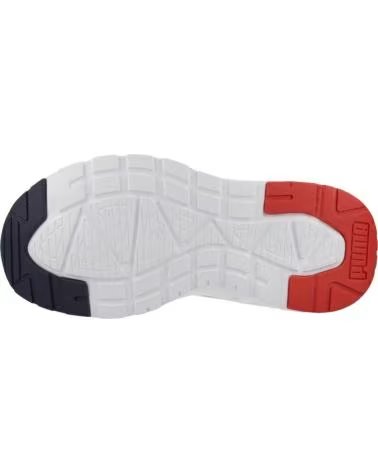 SAPATILHAS PUMA TRINITY 2 LT INFANTIS WHITE NAVY RED