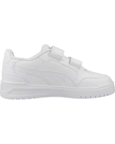 PUMA ZAPATILLAS NINO MODELO SHUFFLE DOWNTOWN LO COLOR BLANCO WHIT WHITE
