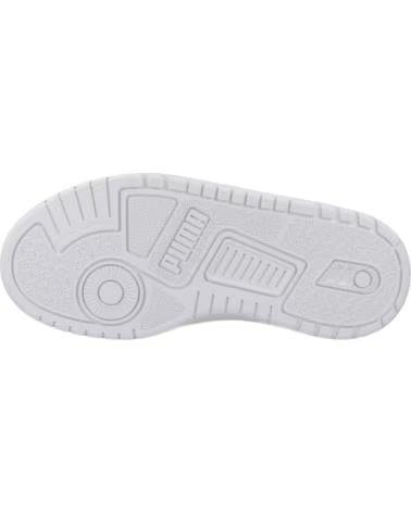 PUMA ZAPATILLAS NINO MODELO SHUFFLE DOWNTOWN LO COLOR BLANCO WHIT WHITE