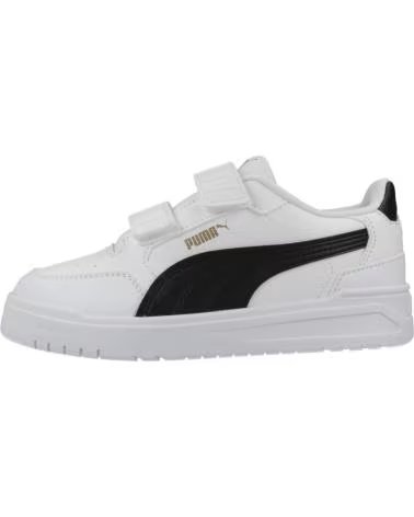 PUMA SHUFFLE DOWNTOWN LO 403740-02 SNEAKERS WHITE UNISEX WHTBLK