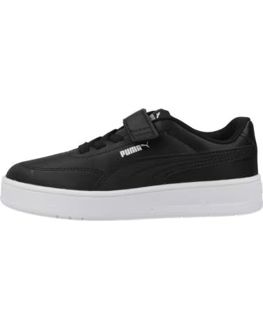 PUMA ZAPATILLAS COURT CLASSIC CLEAN NEGRAS PARA NIÑOS BLACK