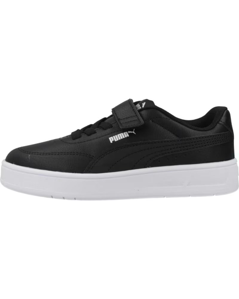PUMA ZAPATILLAS COURT CLASSIC CLEAN NEGRAS PARA NIÑOS BLACK