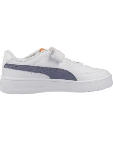 PUMA ZAPATILLAS NINO MODELO COURT CLASSIC CLEAN COLOR BLANCO WHTN WHTNVY