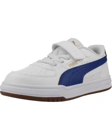 ZAPATILLAS PUMA CAVEN III PARA NIÑO BLANCO Y AZUL WHTBLU