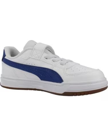 ZAPATILLAS PUMA CAVEN III PARA NIÑO BLANCO Y AZUL WHTBLU