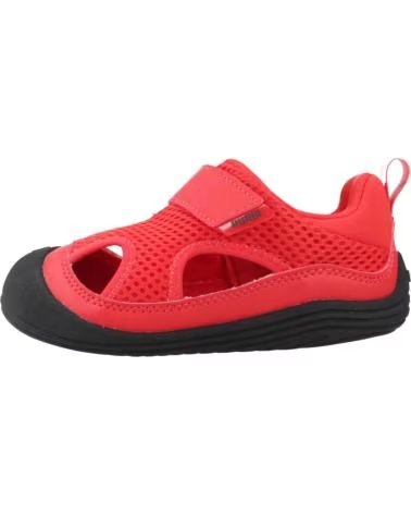 PUMA SANDALI KITTEN SUMMER V PER BAMBINO IN ROSSO RED