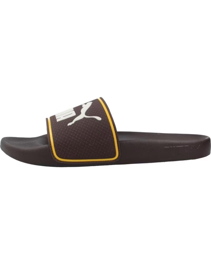 PUMA CHANCLAS LEADCAT 2 0 MARRON CHOCOLATE 384139-45 FLIP FLOP SANDALIAS COMODAS HOMBRE MUJER BROWN