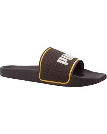 PUMA CHANCLAS LEADCAT 2 0 MARRON CHOCOLATE 384139-45 FLIP FLOP SANDALIAS COMODAS HOMBRE MUJER BROWN