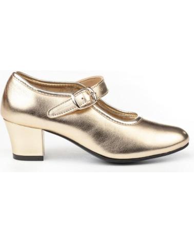 Shuhe ferse für Damen und Mädchen ANGELITOS ZAPATO FLAMENCA 307 PLATINO