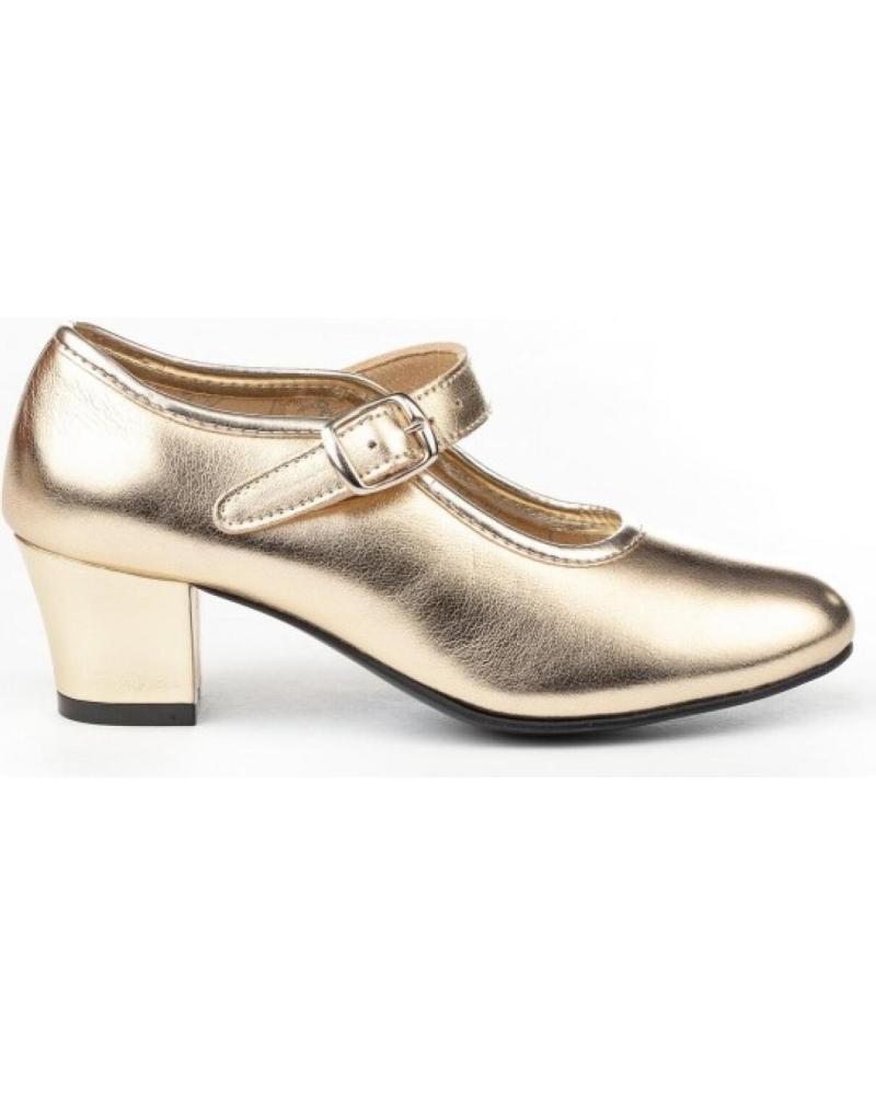 Shuhe ferse für Damen und Mädchen ANGELITOS ZAPATO FLAMENCA 307 PLATINO