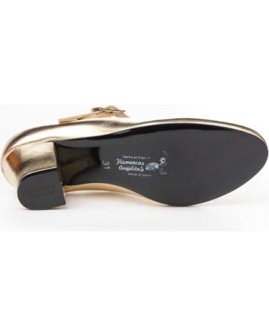 Shuhe ferse für Damen und Mädchen ANGELITOS ZAPATO FLAMENCA 307 PLATINO