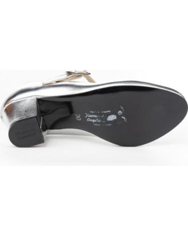 Shuhe ferse für Damen und Mädchen ANGELITOS ZAPATO FLAMENCA 307 PLATA
