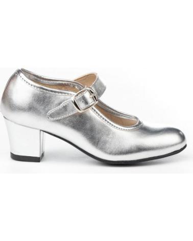 Shuhe ferse für Damen und Mädchen ANGELITOS ZAPATO FLAMENCA 307 PLATA