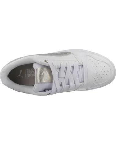 PUMA BASKETS REBOUND FEMME LOW METALLIC BLANCHES WHITE