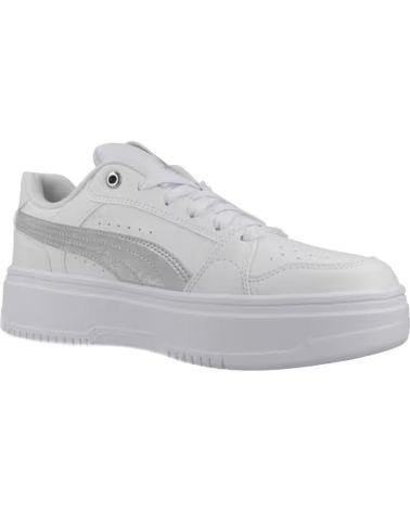 PUMA ZAPATILLAS MUJER MODELO REBOUND FEMME LOW METALLIC COLOR BLA WHITE
