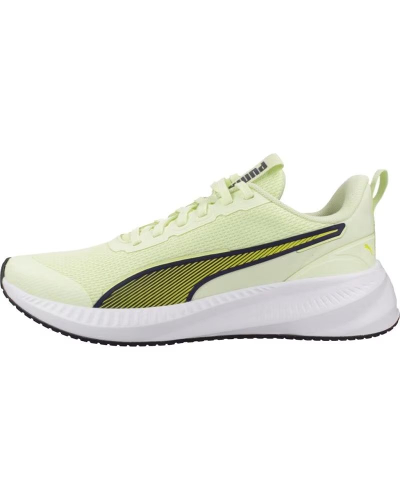 PUMA BASKETS FLYER LITE 3 JR VERT CITRON LIMA