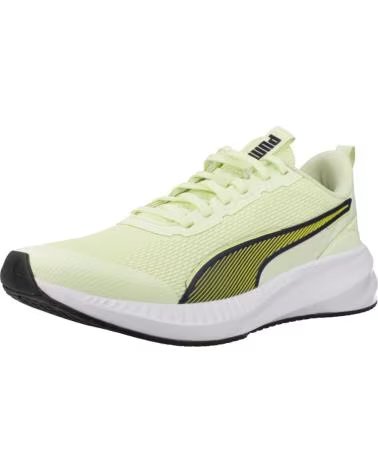 PUMA BASKETS FLYER LITE 3 JR VERT CITRON LIMA