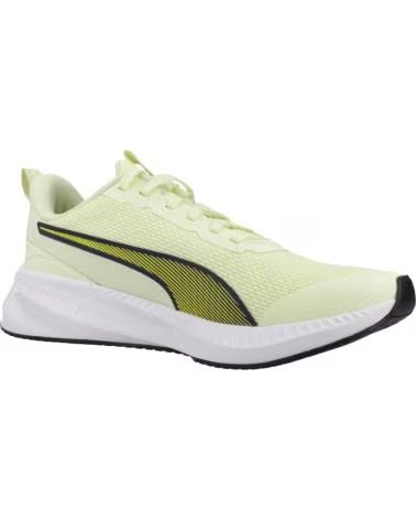 PUMA BASKETS FLYER LITE 3 JR VERT CITRON LIMA