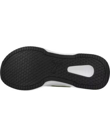 PUMA BASKETS FLYER LITE 3 JR VERT CITRON LIMA