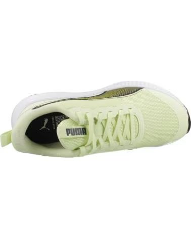 PUMA BASKETS FLYER LITE 3 JR VERT CITRON LIMA